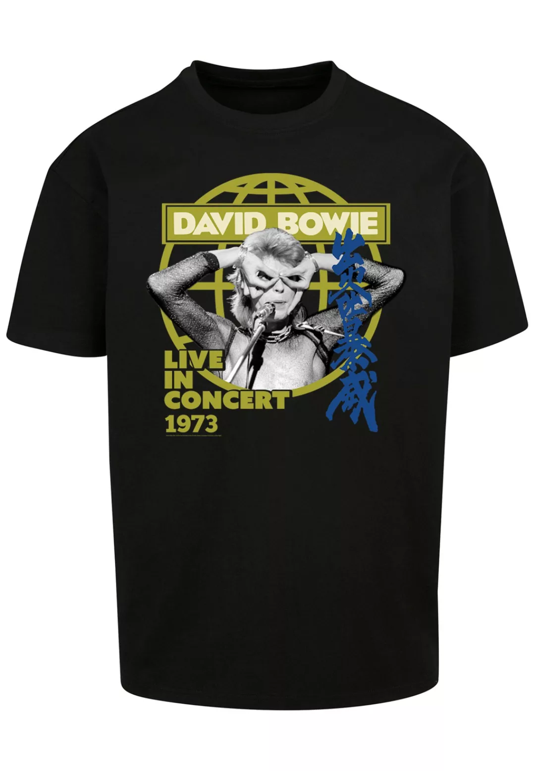 F4NT4STIC T-Shirt "David Bowie Live In Concert Rock Music Band", Print günstig online kaufen