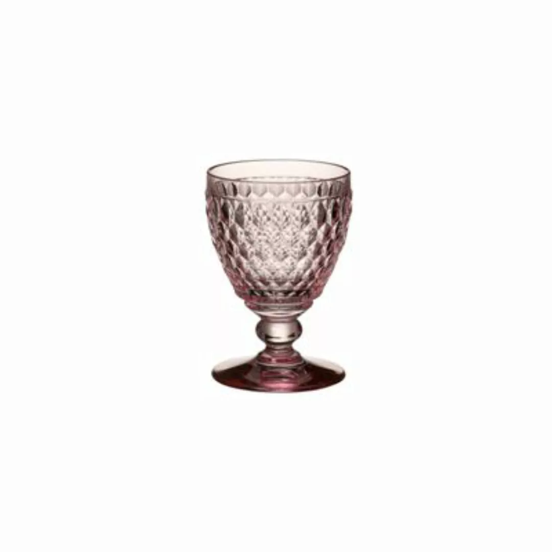 Villeroy & Boch Weißwein Boston Coloured Weissweinglas rose 12 cm (rosa) günstig online kaufen