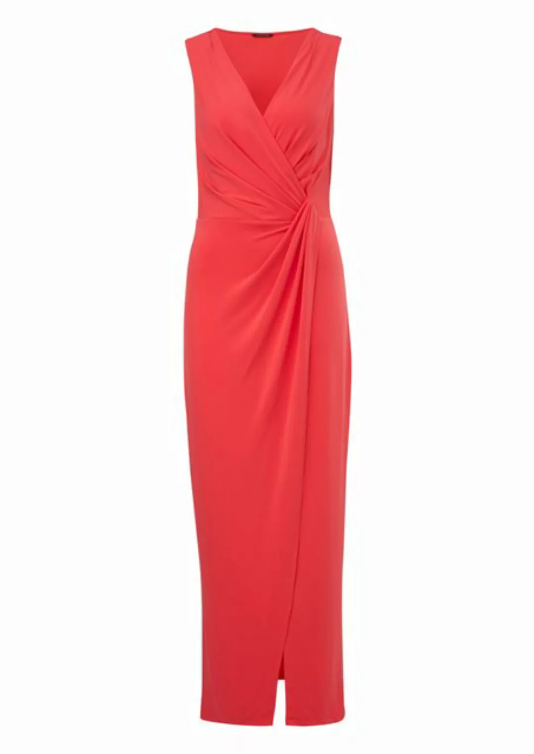 Comma Maxikleid Maxi-Kleid mit Crêpestruktur günstig online kaufen