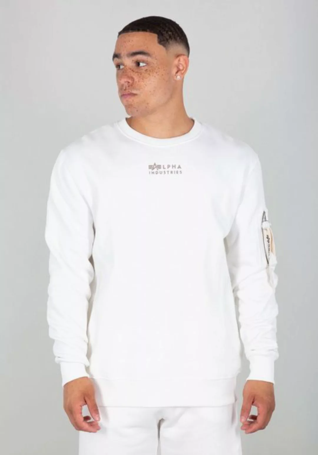 Alpha Industries Sweater "Alpha Industries Men - Sweatshirts Organics EMB S günstig online kaufen