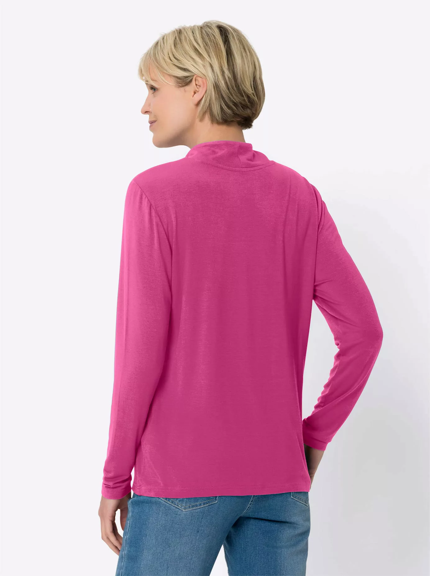 Classic Basics Stehkragenshirt "Rollkragen-Shirt", (1 tlg.) günstig online kaufen