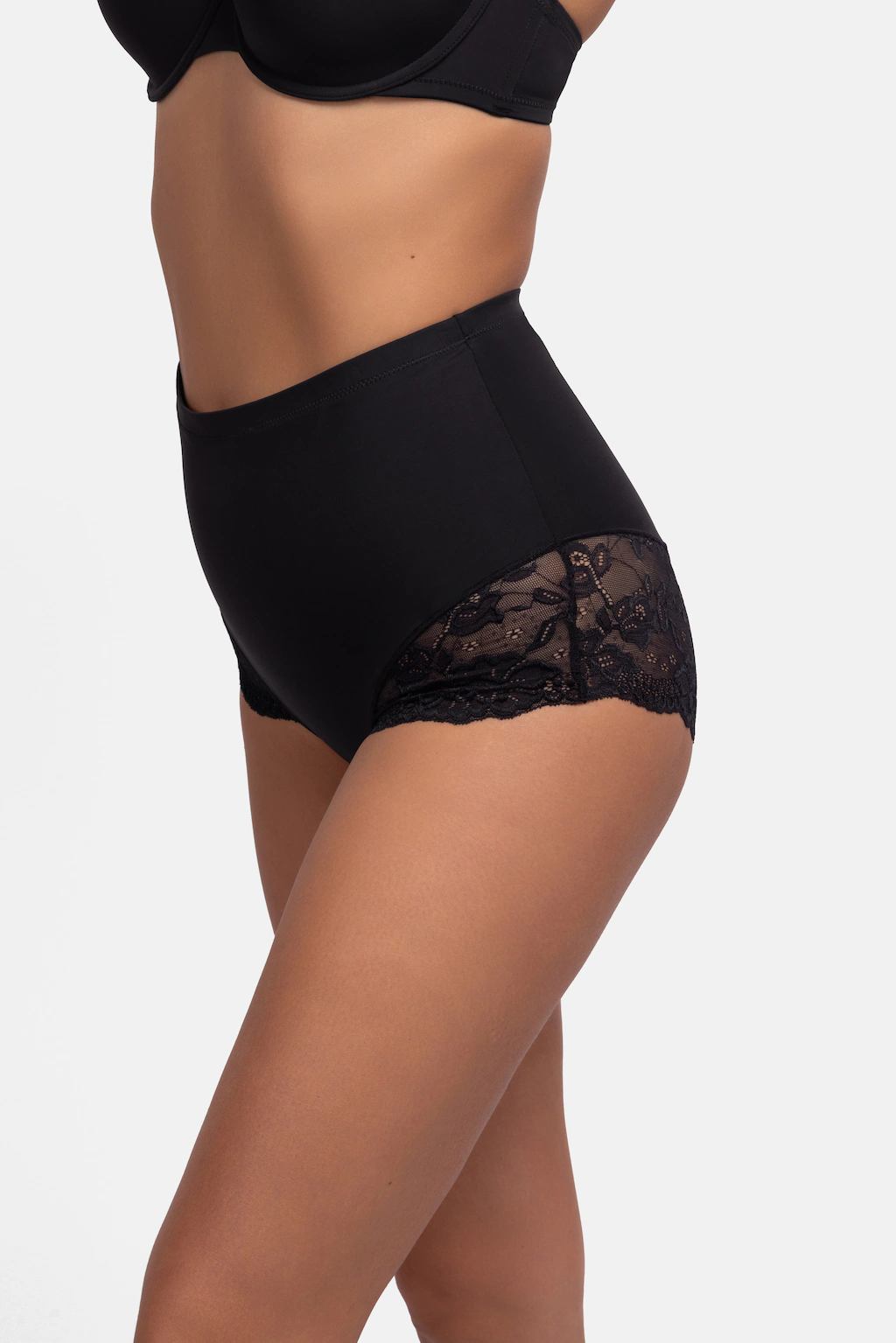 Dorina Shapingslip "BRIGITTE/ECO", Mit floralem Spitzenband am Beinausschni günstig online kaufen