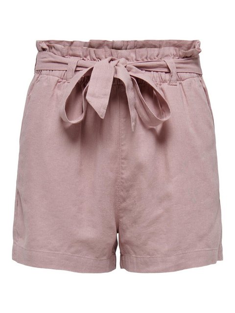 JACQUELINE de YONG Shorts Kurze Stoff Shorts Paperback Hose aus Leinen JDYS günstig online kaufen