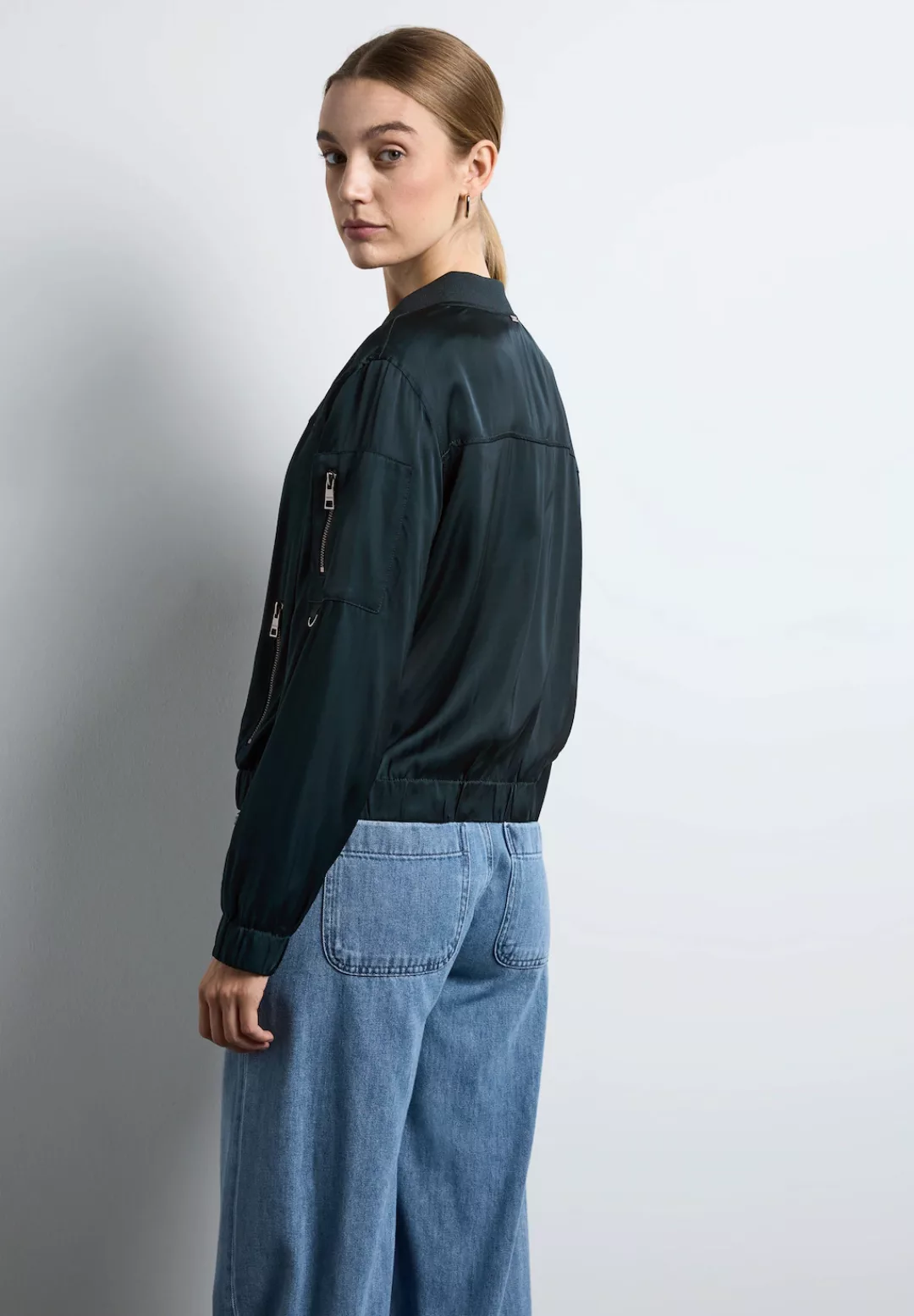 STREET ONE Blouson, ohne Kapuze, mit Reißverschluss-Detail günstig online kaufen