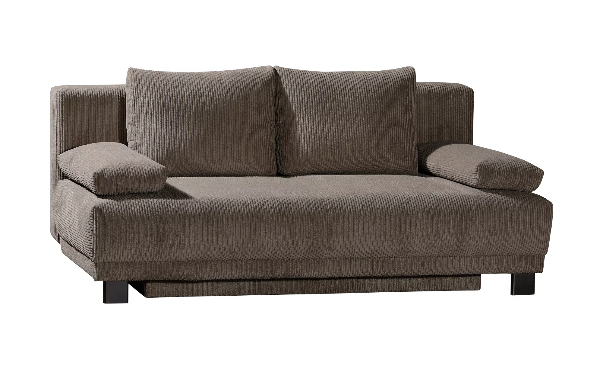 Schlafsofa aus Cord Luna ¦ braun ¦ Maße (cm): B: 200 H: 89 T: 96 Polstermöb günstig online kaufen