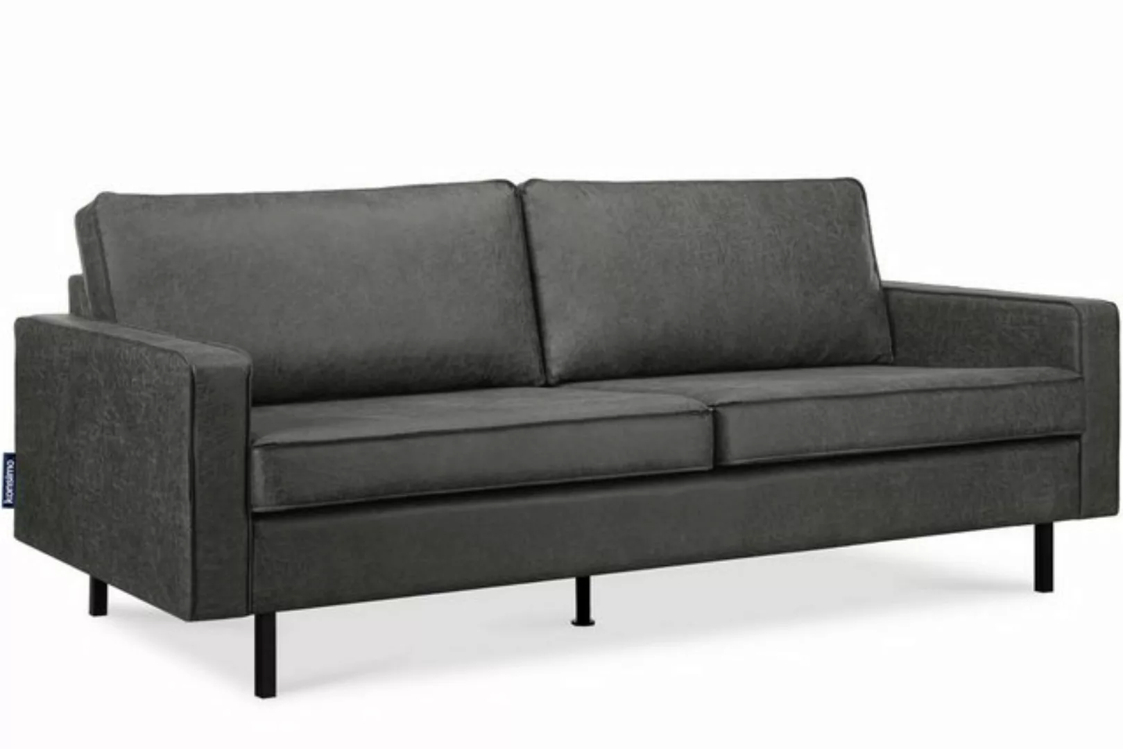 Konsimo 3-Sitzer INVIA Dreisitzer-Sofa, Grundschicht: Echtleder, auf hohen günstig online kaufen