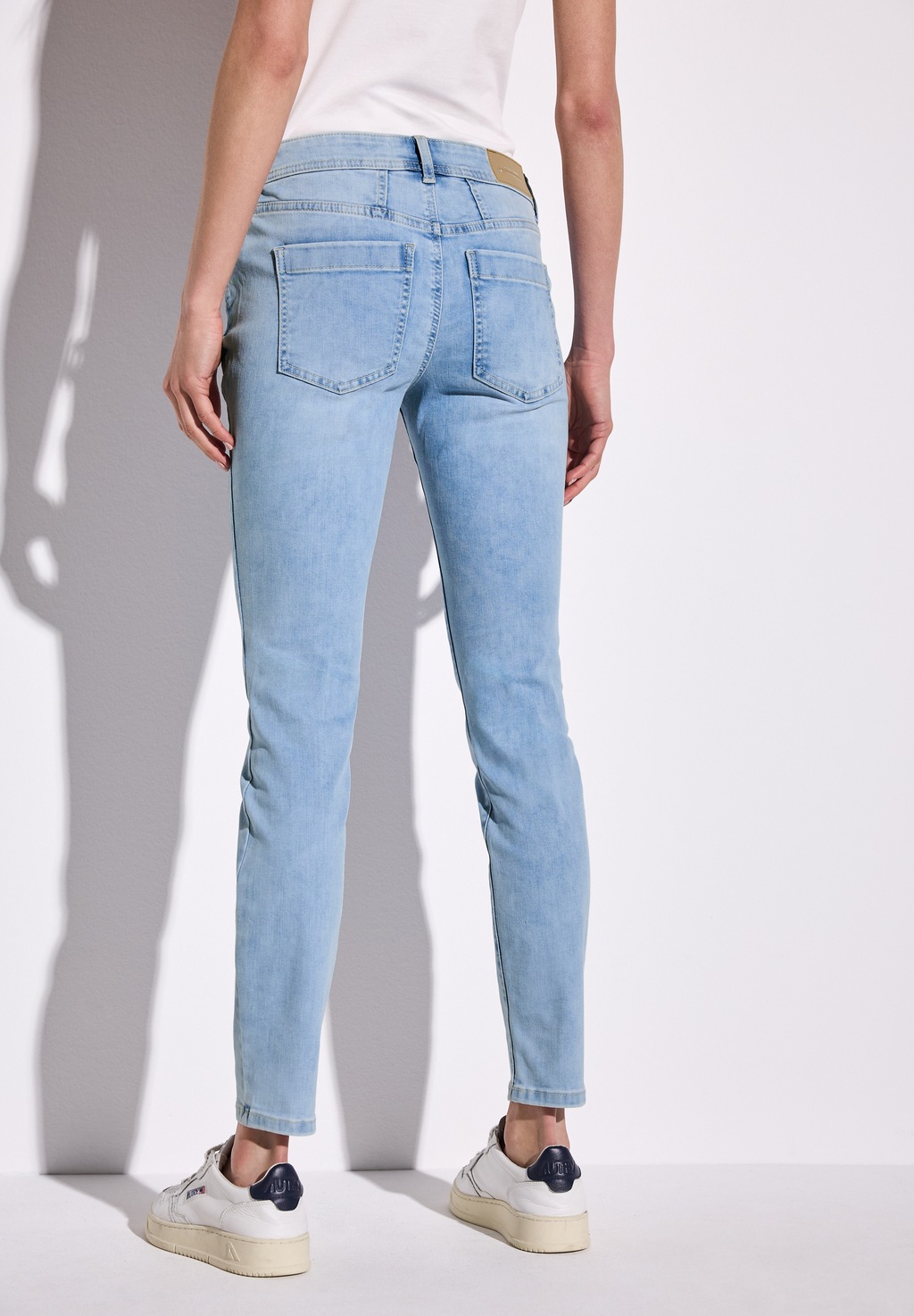 STREET ONE Slim-fit-Jeans, aus Baumwolle mit Stretchanteil günstig online kaufen