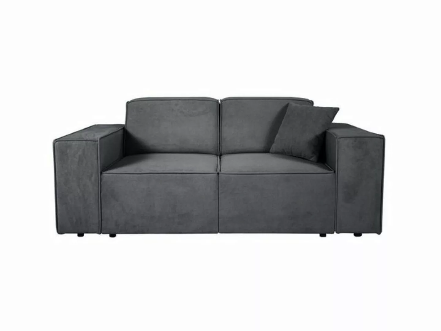 Beautysofa Sofa PEDRO II, 2-Sitzer, ohne Schlaffunktion, viele Farbvariante günstig online kaufen