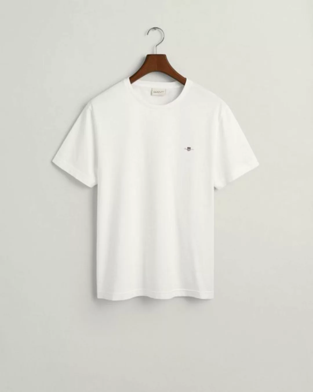 Gant T-Shirt REG SHIELD SS T-SHIRT, WHITE günstig online kaufen