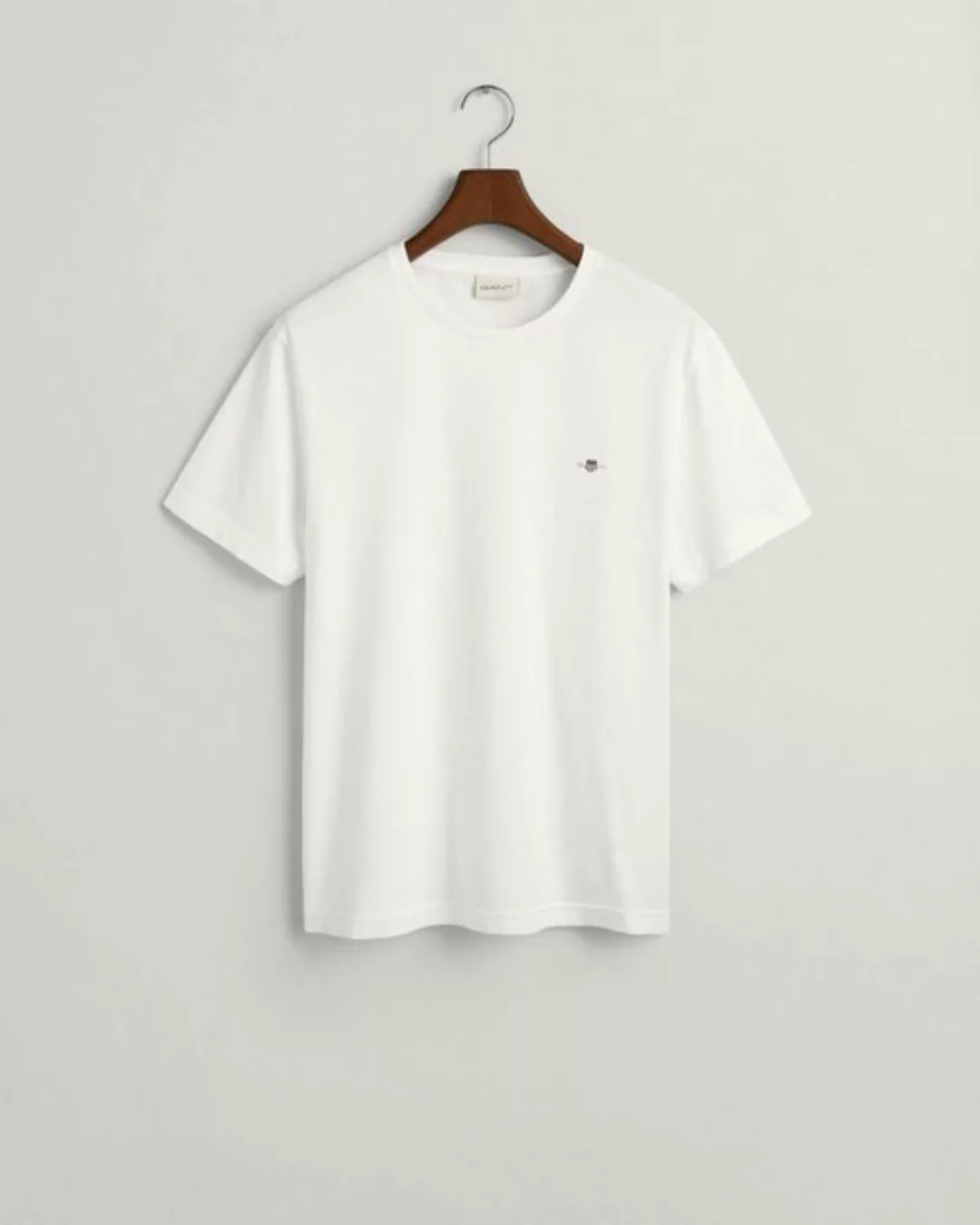 Gant T-Shirt "SLIM SHIELD V-NECK T-SHIRT", mit einer kleinen Logostickerei günstig online kaufen