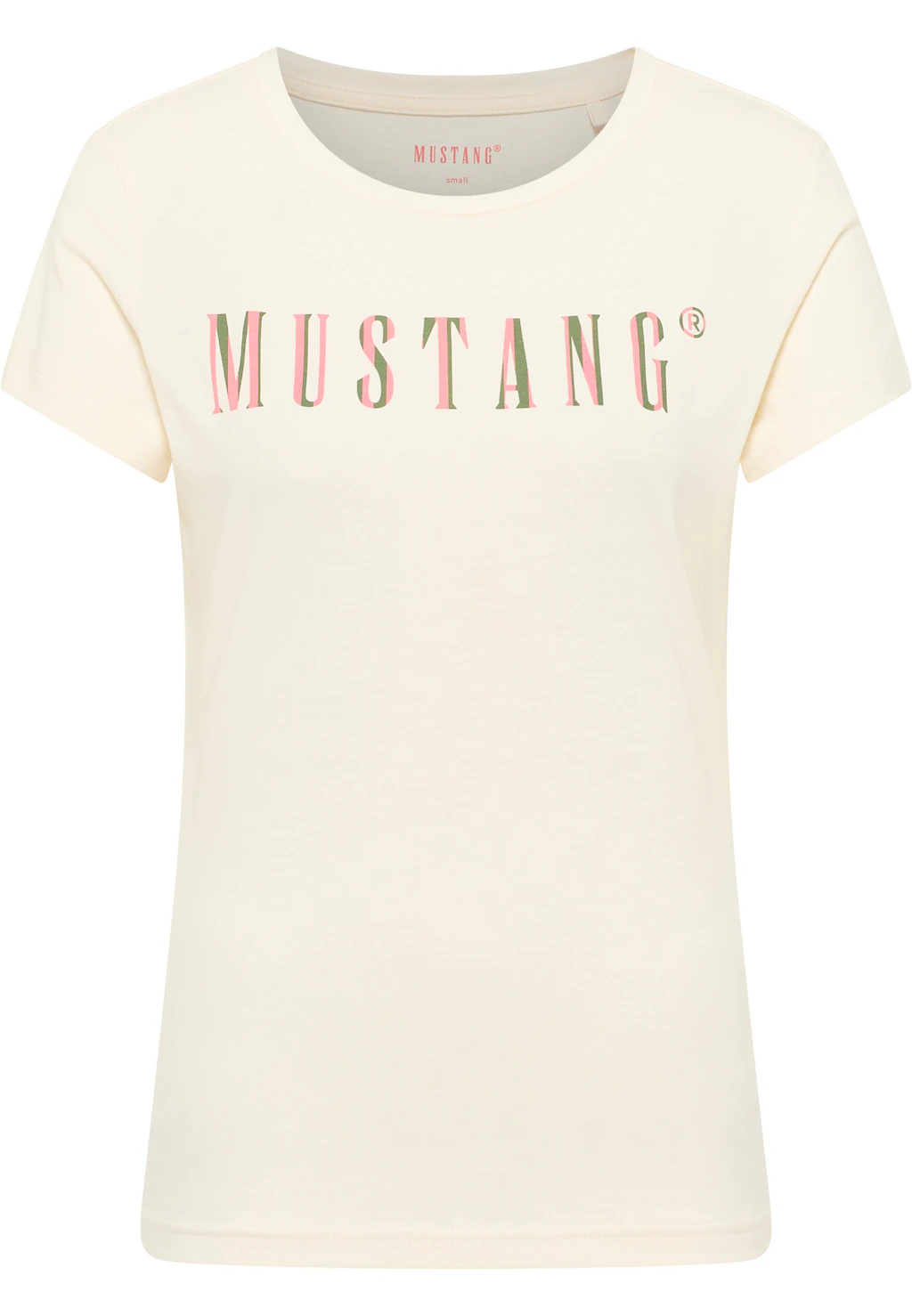 MUSTANG Kurzarmshirt "Damen Style Loa" günstig online kaufen