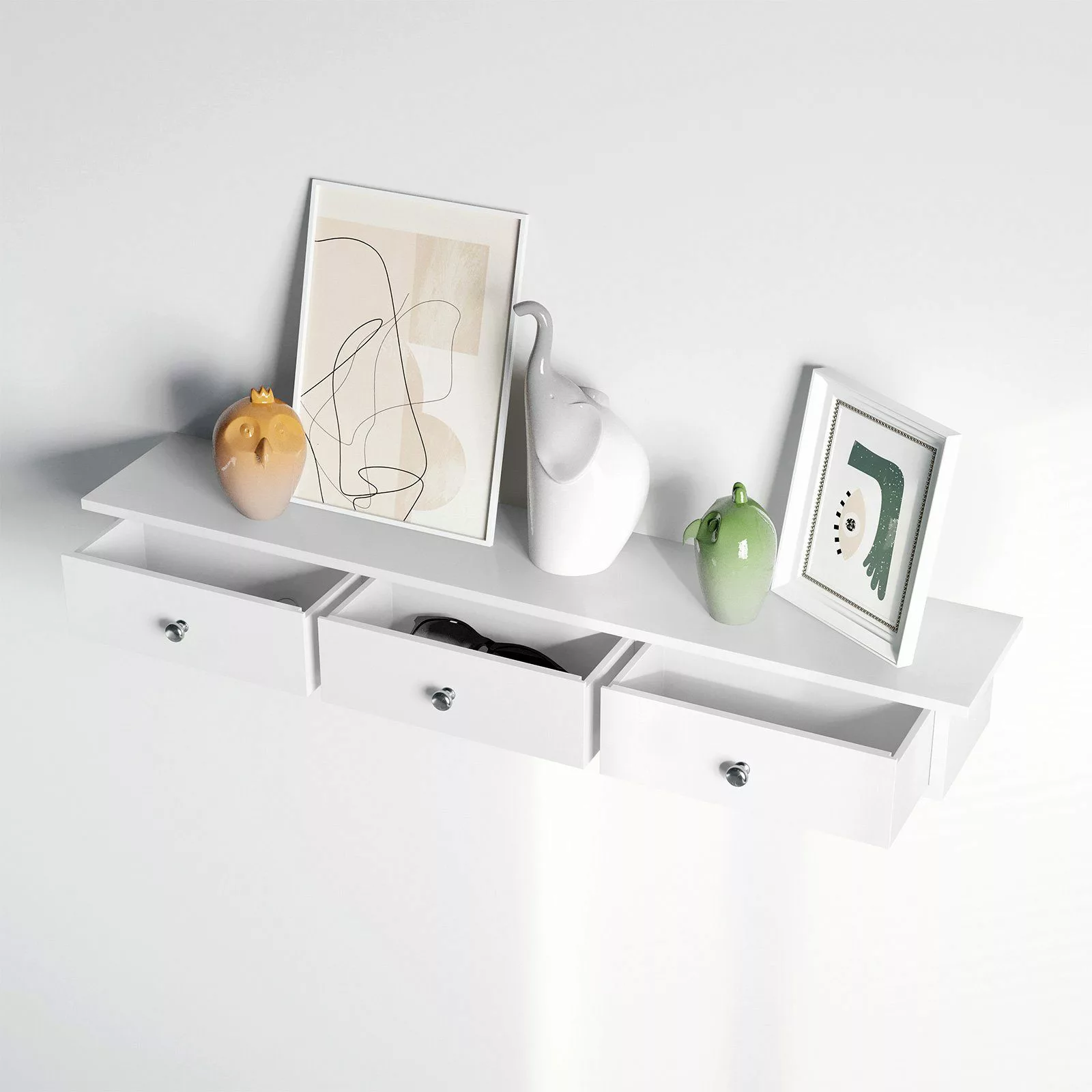 SONGMICS Wandregal, Aufbewahrungsregal, 80 x 15 günstig online kaufen