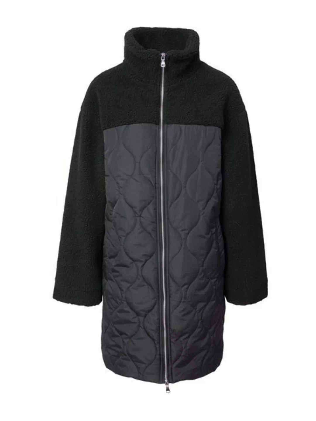 URBAN CLASSICS Winterjacke Damen Ladies Oversized Sherpa Quilted Coat (1-St günstig online kaufen