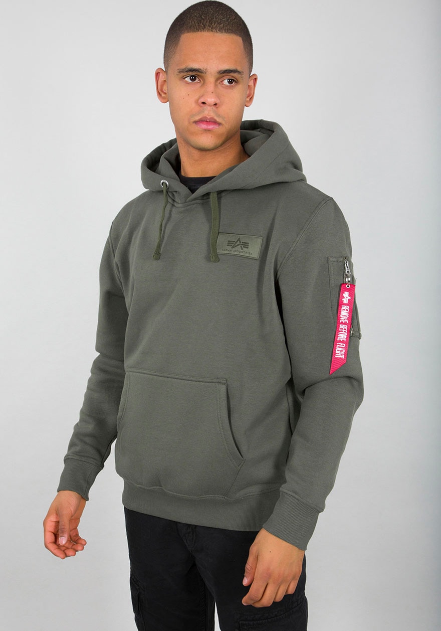 Alpha Industries Kapuzensweatshirt BACK PRINT HOODY günstig online kaufen