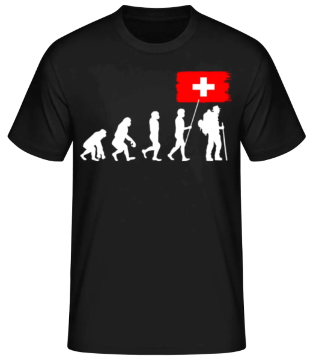 Evolution Schweizer · Männer Basic T-Shirt günstig online kaufen