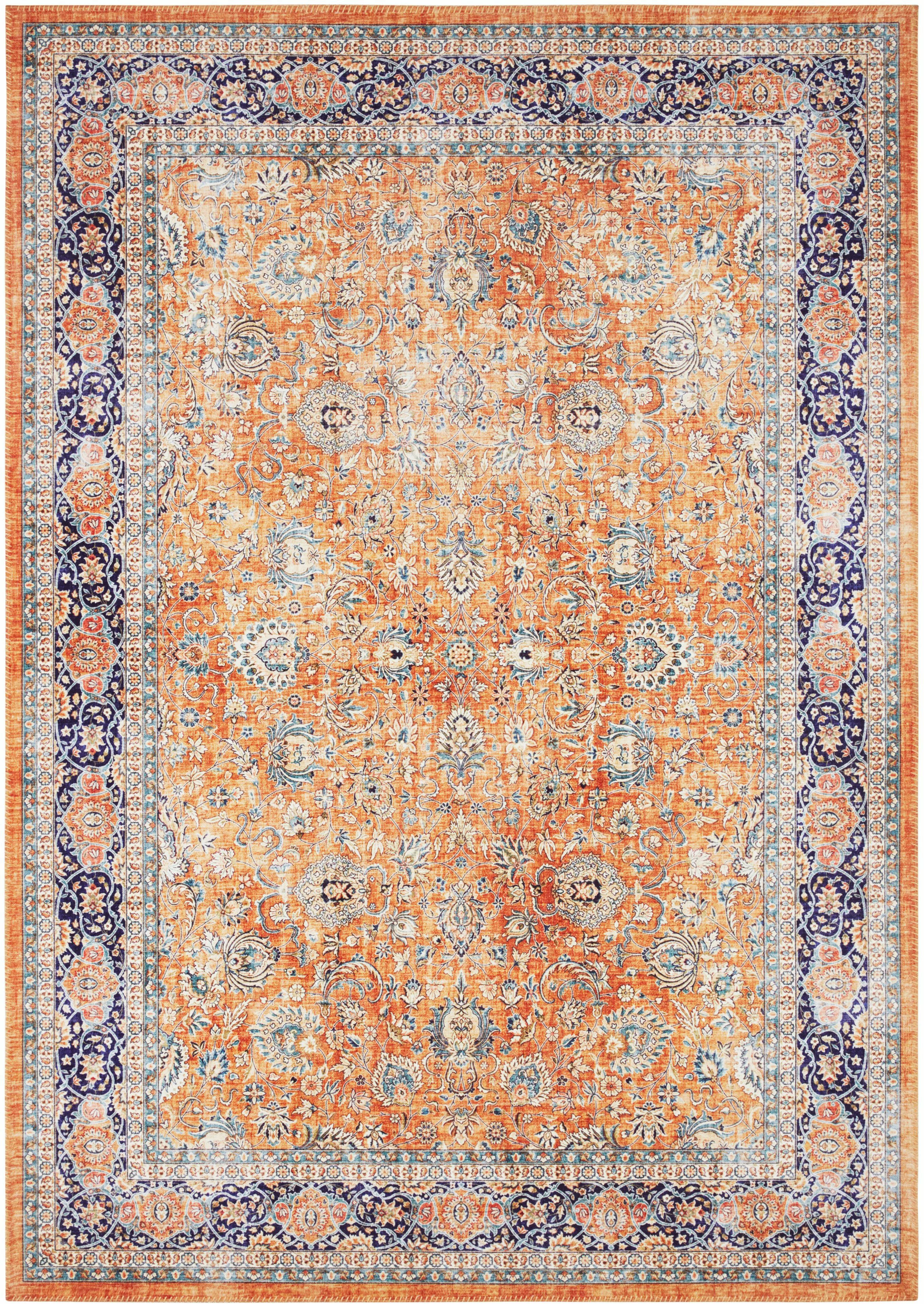 ELLE DECORATION Teppich »Keshan Maschad«, rechteckig, 5 mm Höhe, Orientalis günstig online kaufen