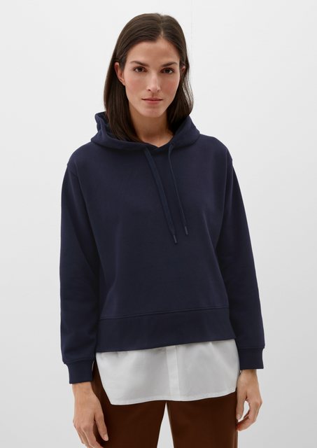 s.Oliver Sweatshirt Sweatshirt in Layering-Optik Layering günstig online kaufen