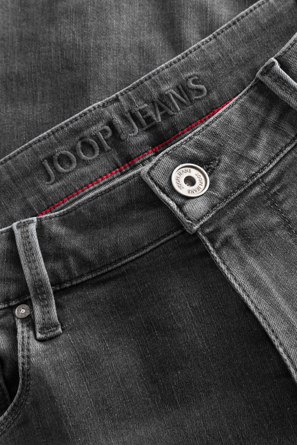 Joop! Herren Jeans Stephen - Slim Fit - Grau - Dark Grey Denim günstig online kaufen