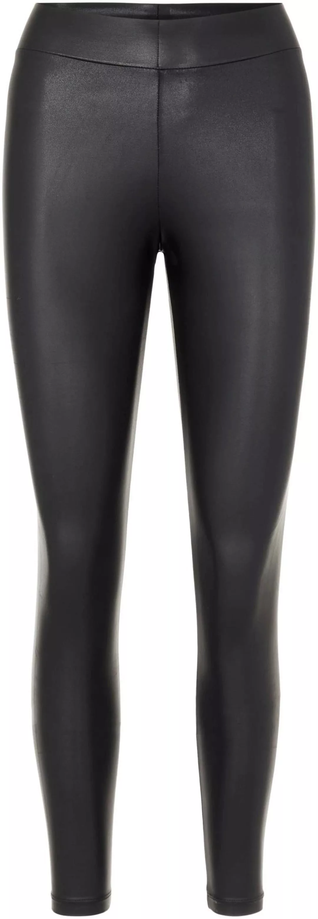 pieces Leggings "PCNEW SHINY HW LEGGINGS NOOS", mit PU-Beschichtung günstig online kaufen