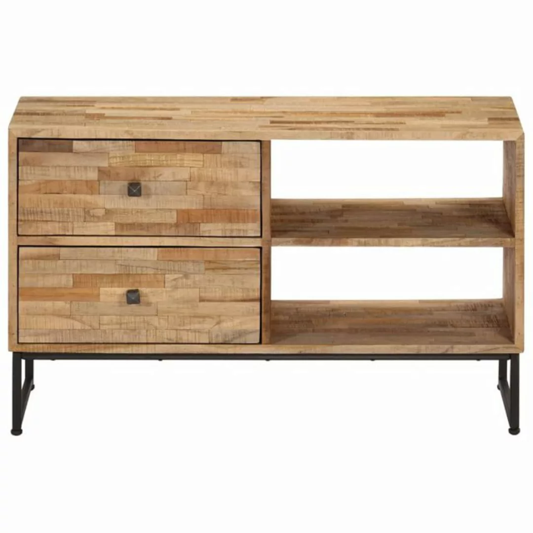 vidaXL TV-Schrank TV-Schrank Recyceltes Teakholz 90 x 30 x 55 cm Lowboard günstig online kaufen