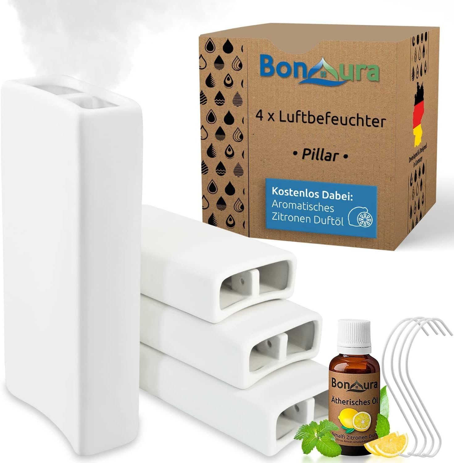BonAura Luftbefeuchter 4x Verdunster für Heizung günstig online kaufen