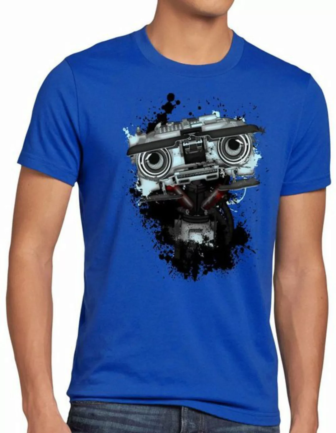 style3 T-Shirt Herren T-Shirt Nummer 5 johnny fünf roboter short circuit günstig online kaufen