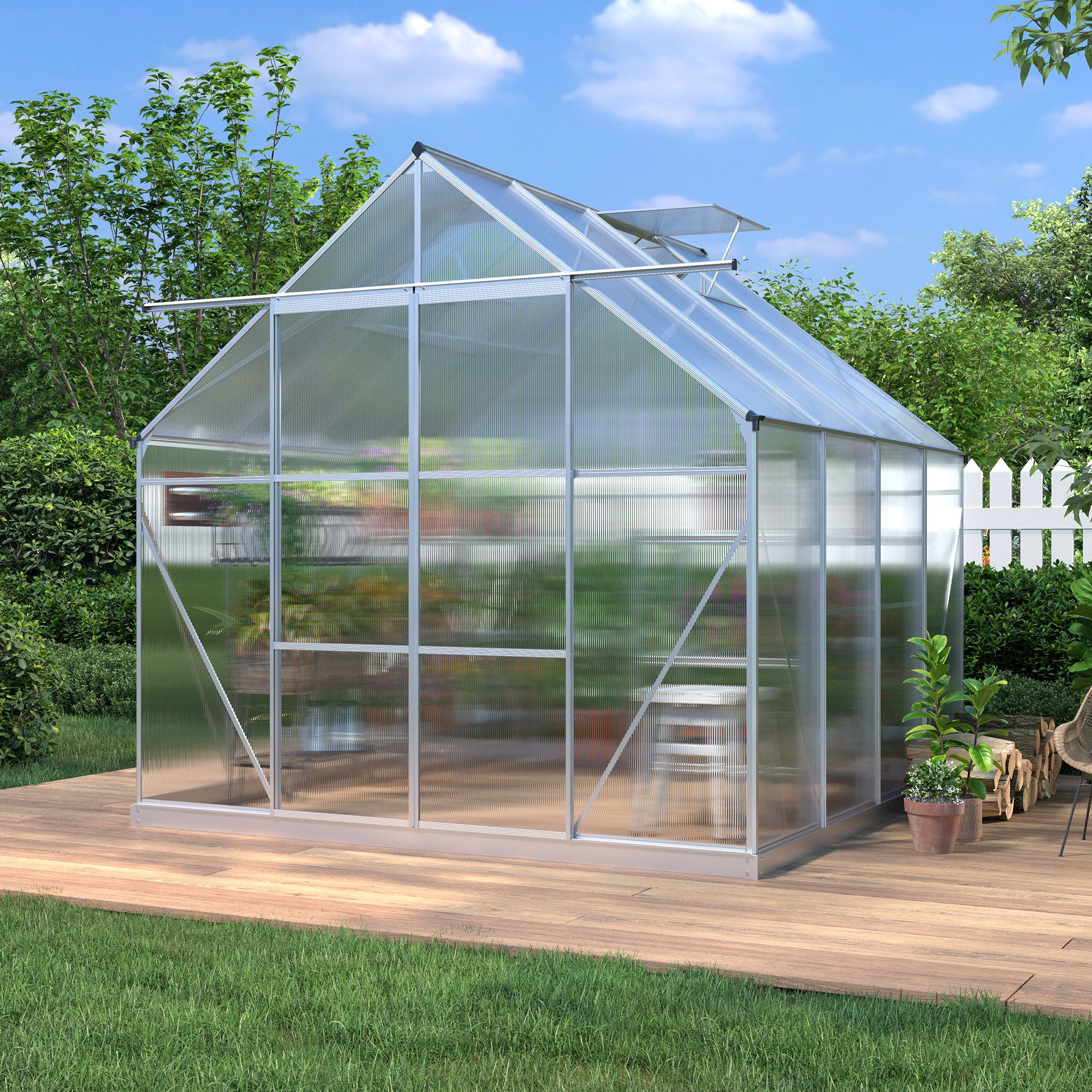 KONIFERA Gewächshaus, BxTxH: 240 x 248 günstig online kaufen