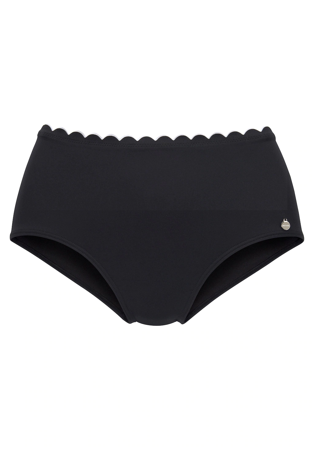 LASCANA Highwaist-Bikini-Hose "Camilla", mit Farbkontrast günstig online kaufen