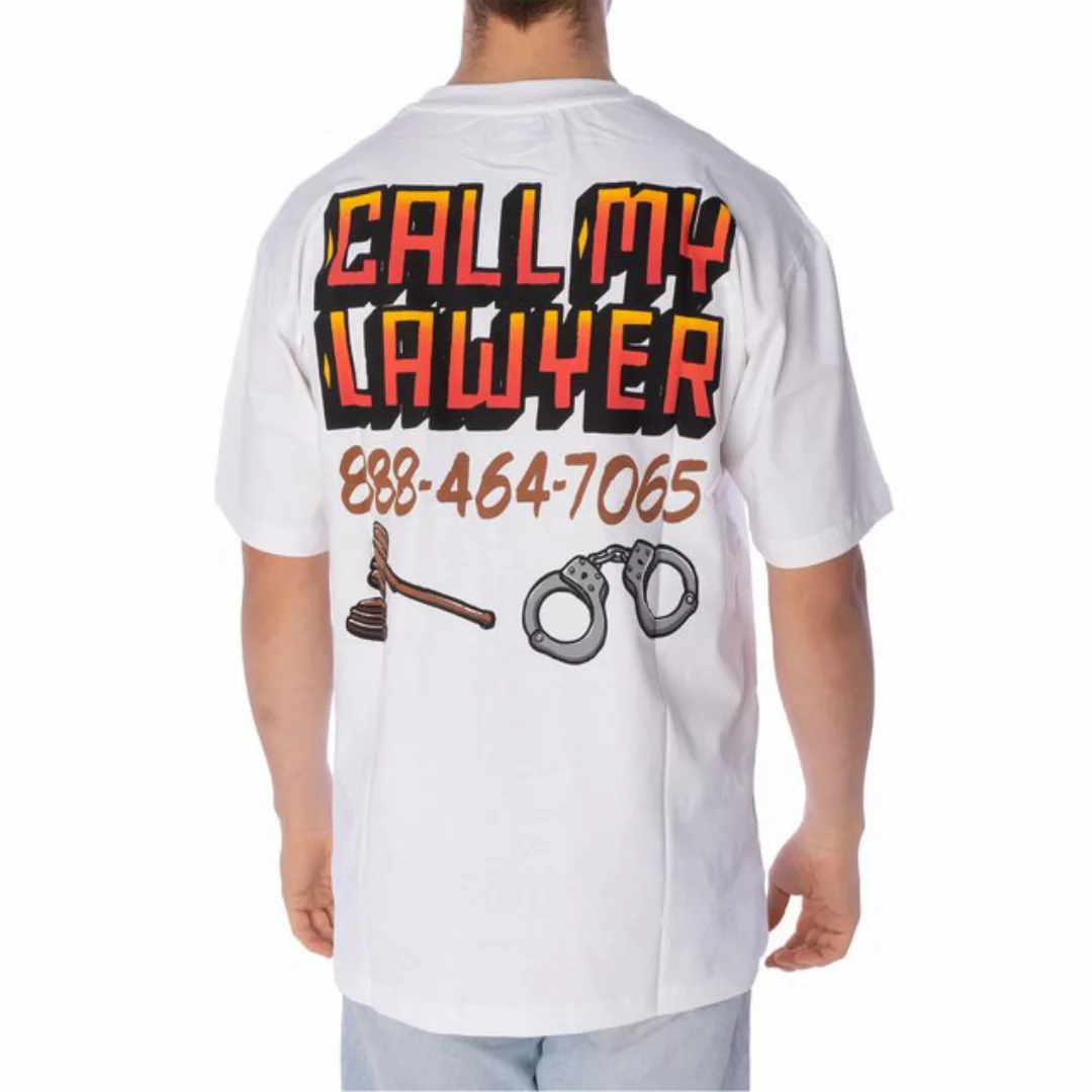 Market T-Shirt T-Shirt Market Call My Lawyer Sign günstig online kaufen