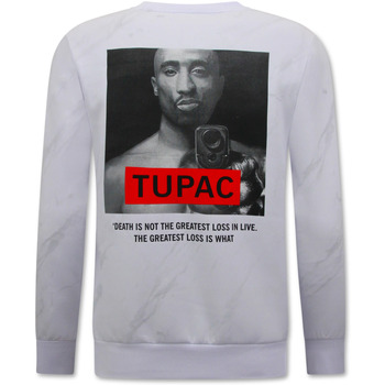 Top Star  Sweatshirt Tupac Heren Trui Wit günstig online kaufen