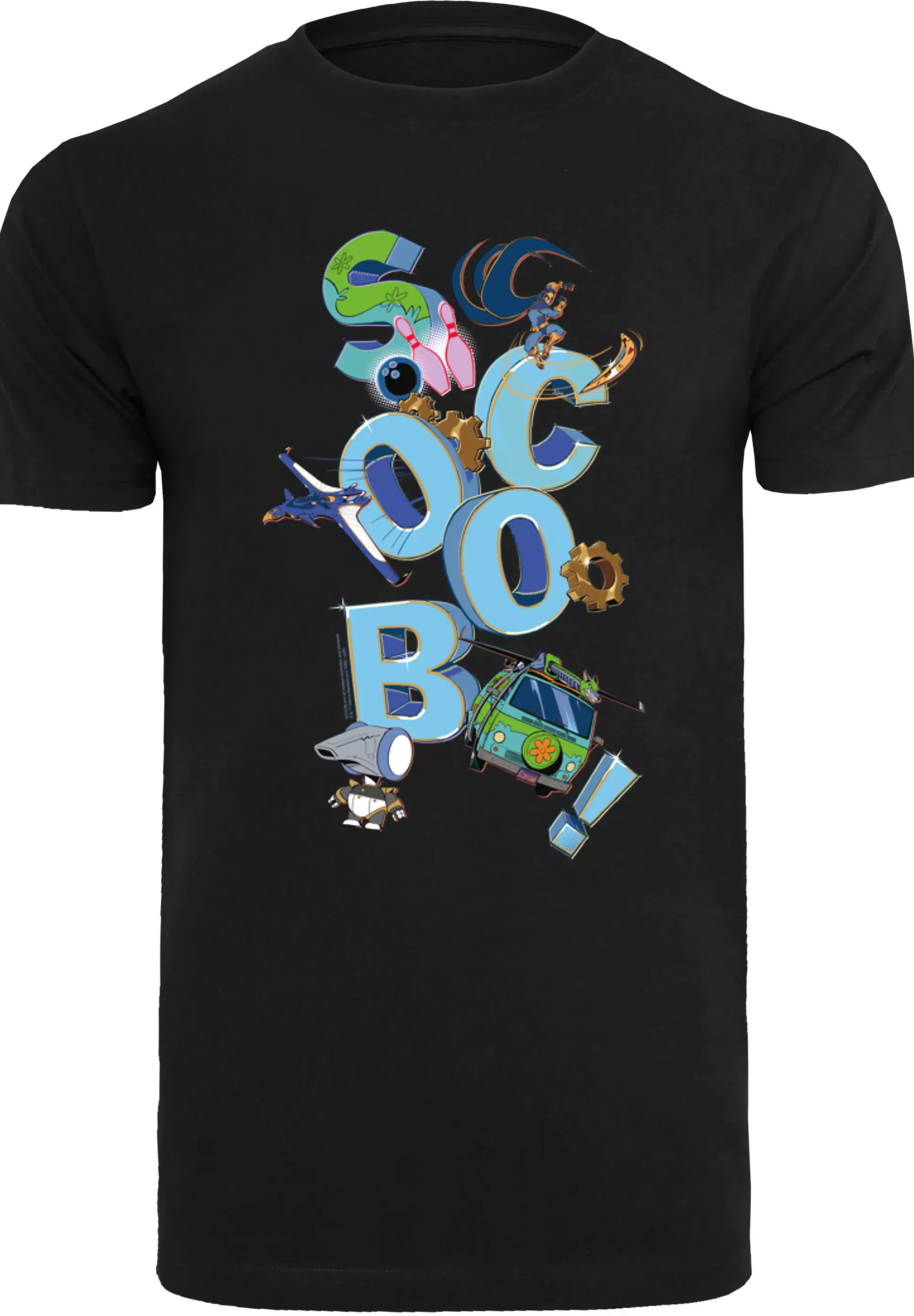 F4NT4STIC T-Shirt "Scooby Doo Letters Jumble", Herren,Premium Merch,Regular günstig online kaufen