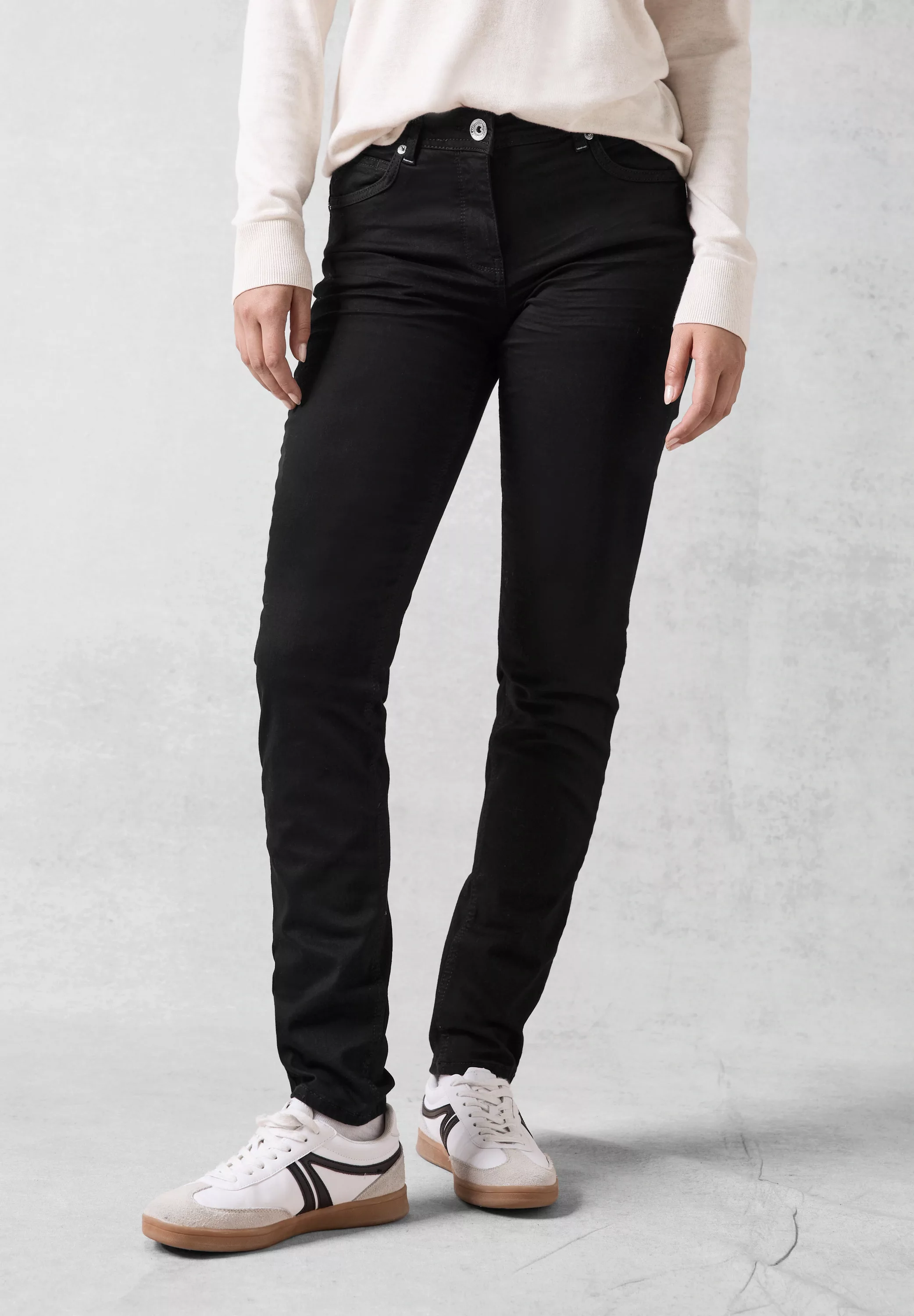 Cecil Slim-fit-Jeans, Middle Waist günstig online kaufen