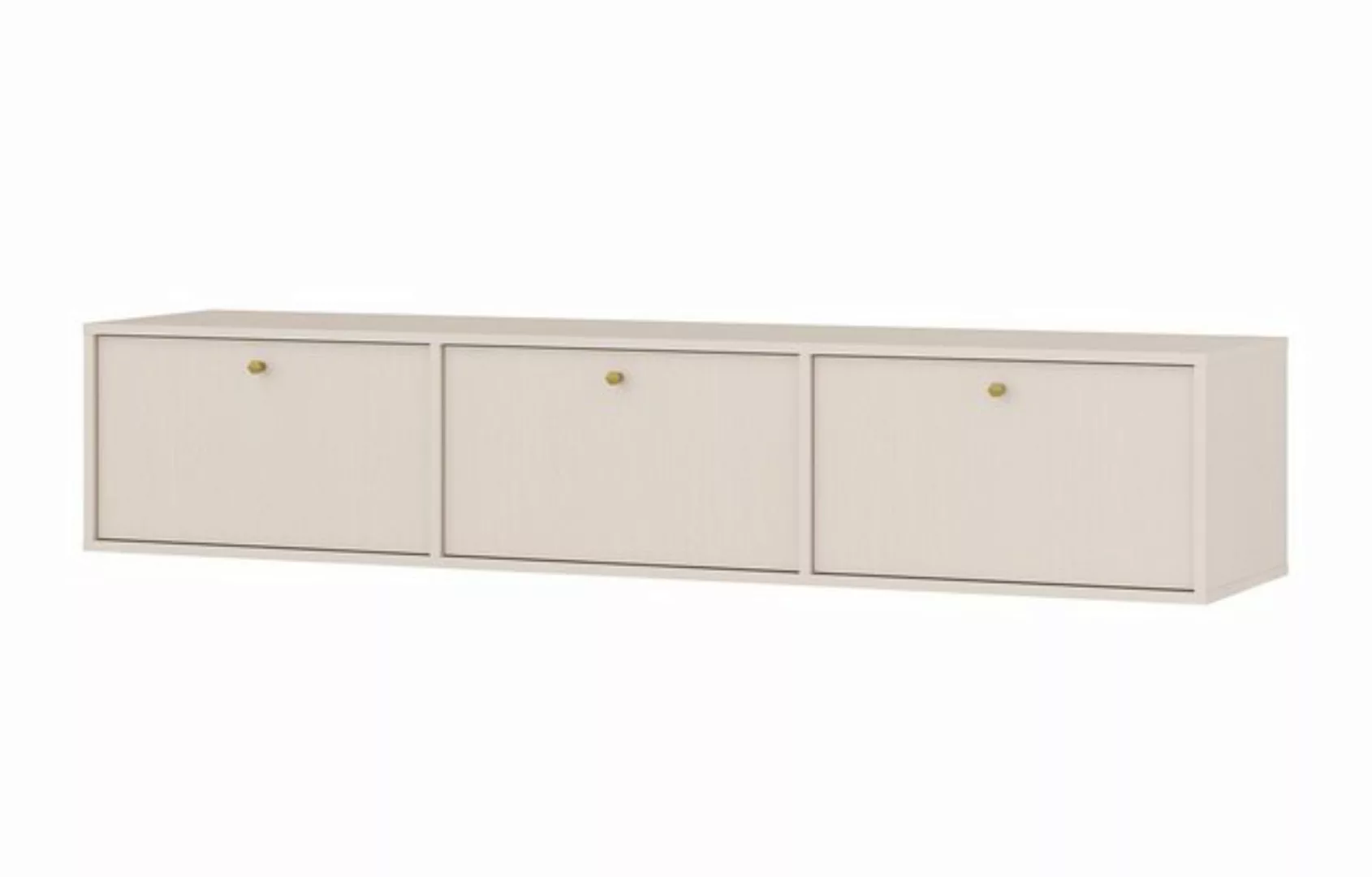 Furnix TV-Schrank Design Kabinett Tonkin TV Sideboard hängend mit drei Schr günstig online kaufen