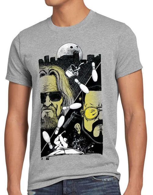 style3 T-Shirt The Dude lebowski bowling bowler big Jeff Bridges john goodm günstig online kaufen