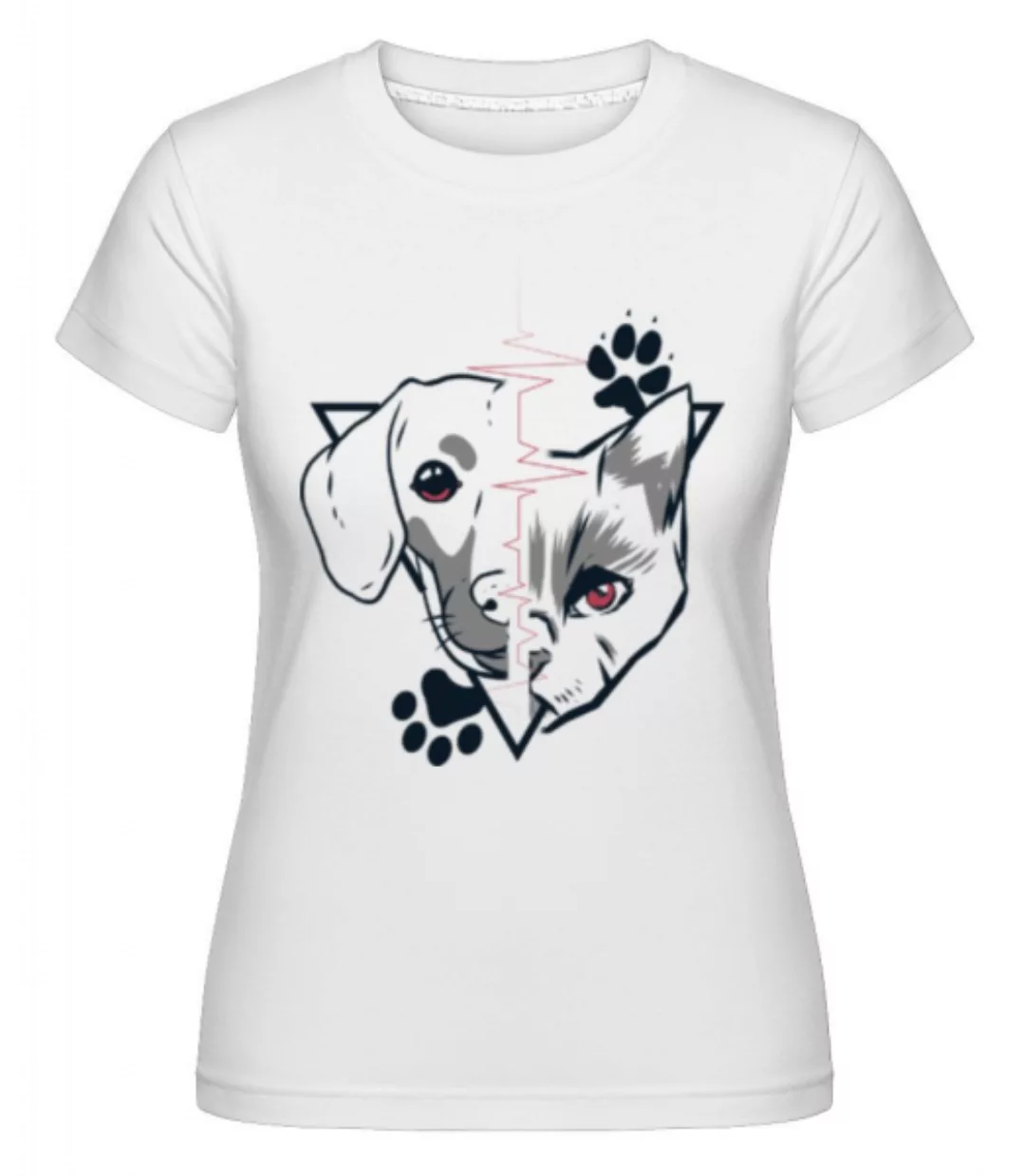 Cat And Dog · Shirtinator Frauen T-Shirt günstig online kaufen