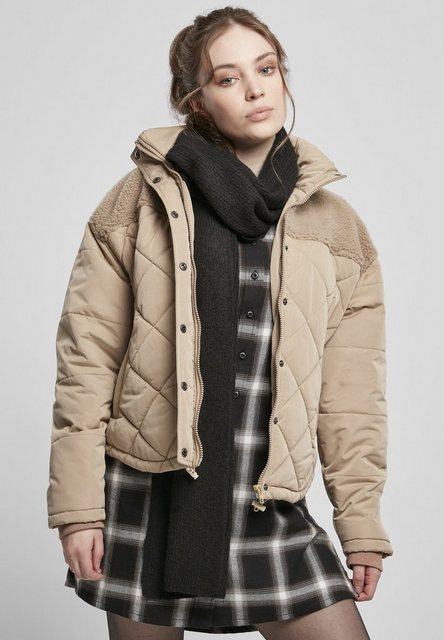 URBAN CLASSICS Winterjacke Damen Ladies Oversized Diamond Quilt Puffer Jack günstig online kaufen