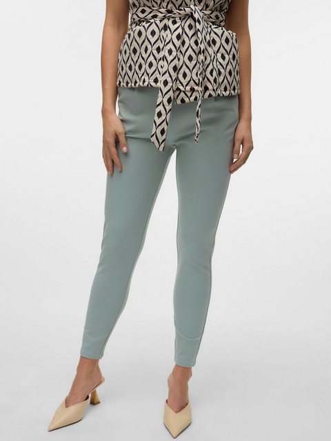 Vero Moda Stoffhose Lockere Stoffhose Stretch Pants mit Kordelzug VMEVA 595 günstig online kaufen