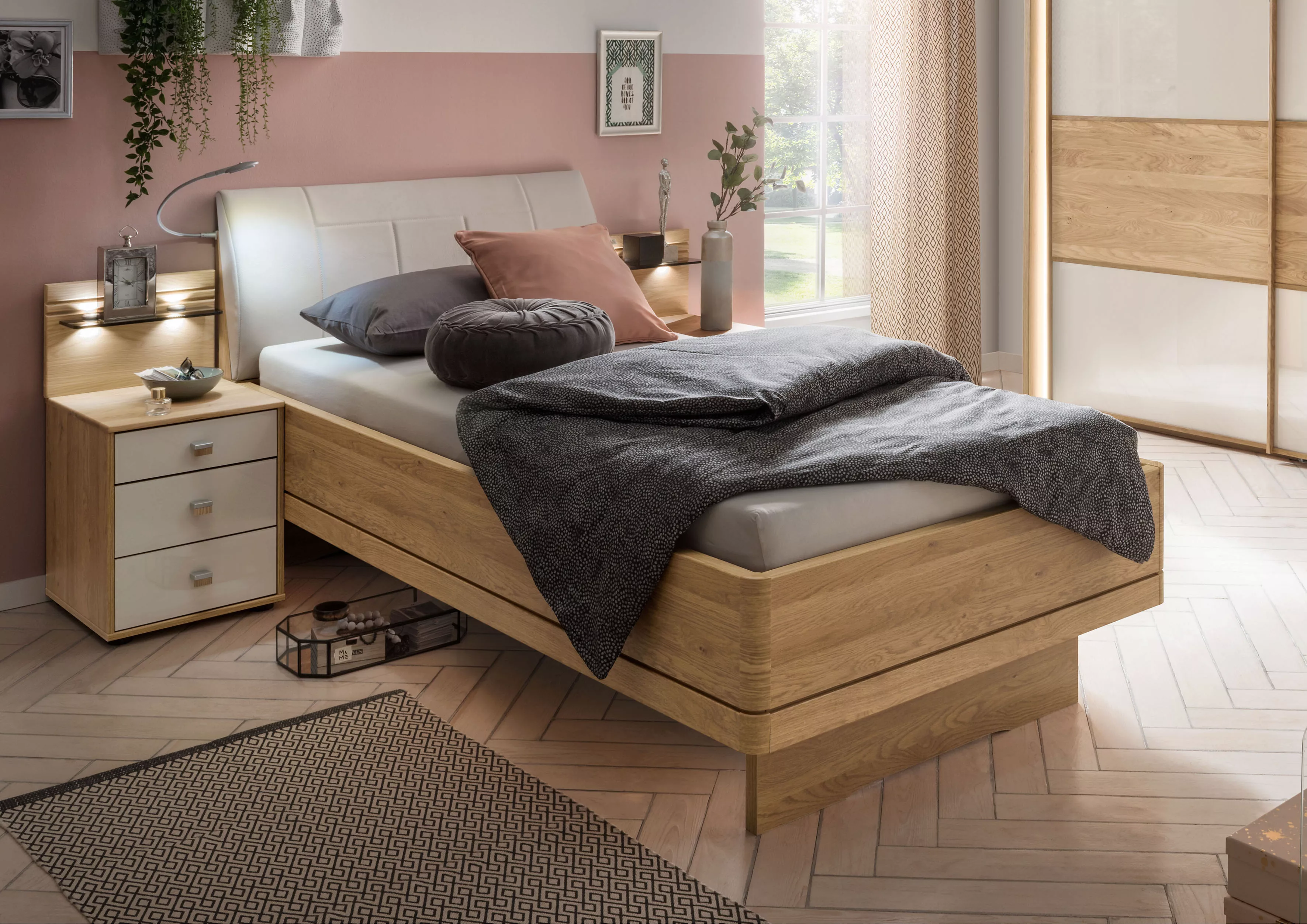 WIEMANN Bett "Kiruna, Made in Germany, formschön und stilvoll", in Komforth günstig online kaufen