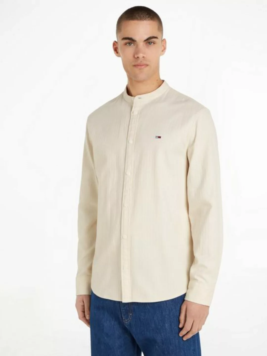 Tommy Jeans Flanellhemd TJM CLSC MAO FLANNEL SHIRT günstig online kaufen