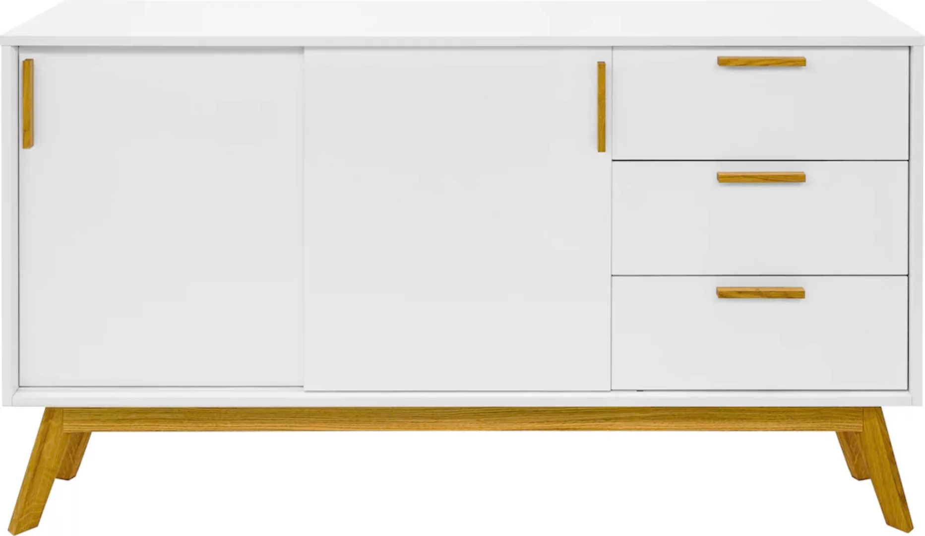 Woodman Sideboard "Tarika", Kommode im angesagten skandinavischen Look, Bre günstig online kaufen