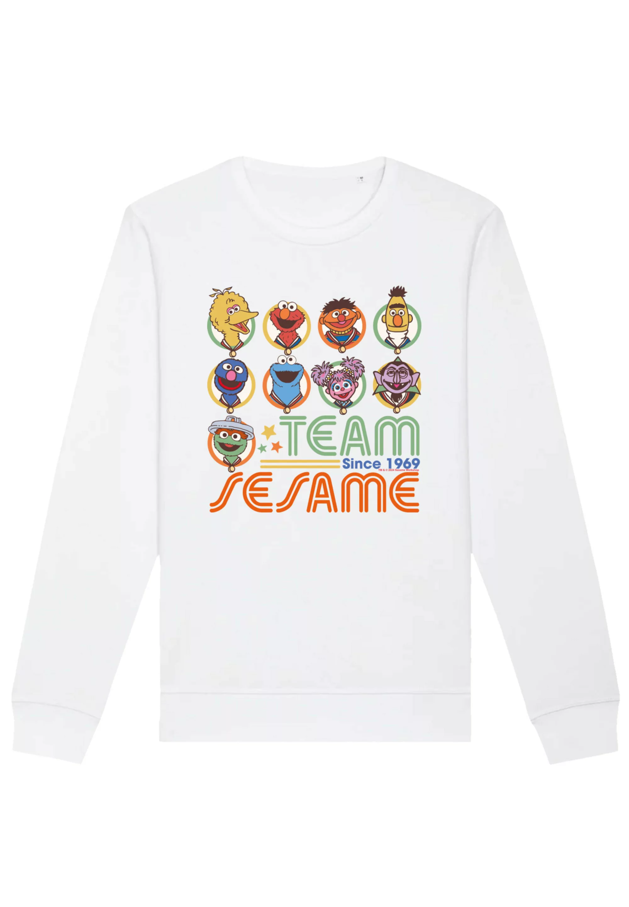 F4NT4STIC Sweatshirt "Sesamstraße Team Since 1969", Premium Qualität günstig online kaufen