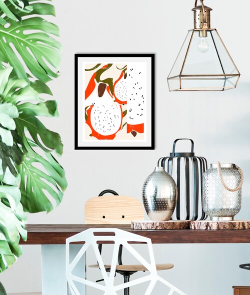 queence Bild »Frodo«, Obst-Obst Bilder-Essen-Lebensmittel-Kunst-Abstrakt, ( günstig online kaufen