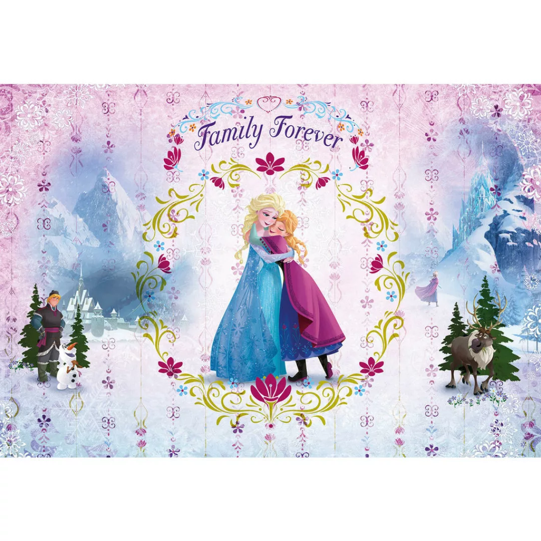 Komar Fototapete Frozen Family Forever  X8-8479 B/H: ca. 368x254 cm günstig online kaufen