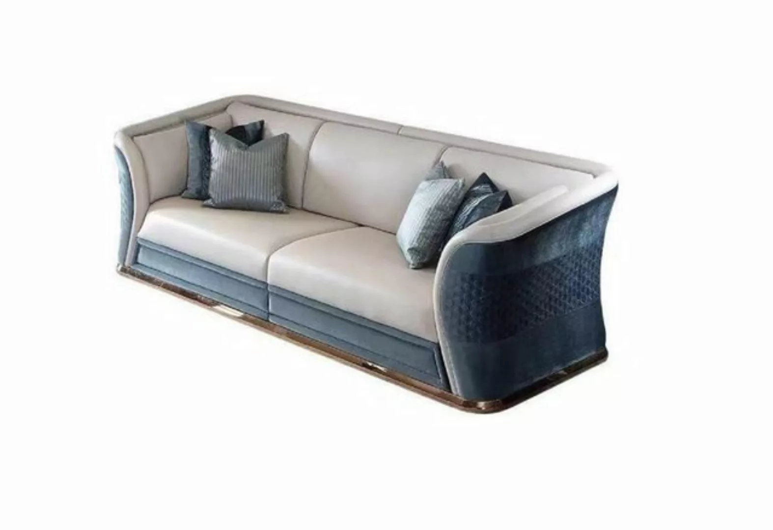 JVmoebel 2-Sitzer Kunstleder Sofas Wohnlandschaft Garnitur Design Modern So günstig online kaufen