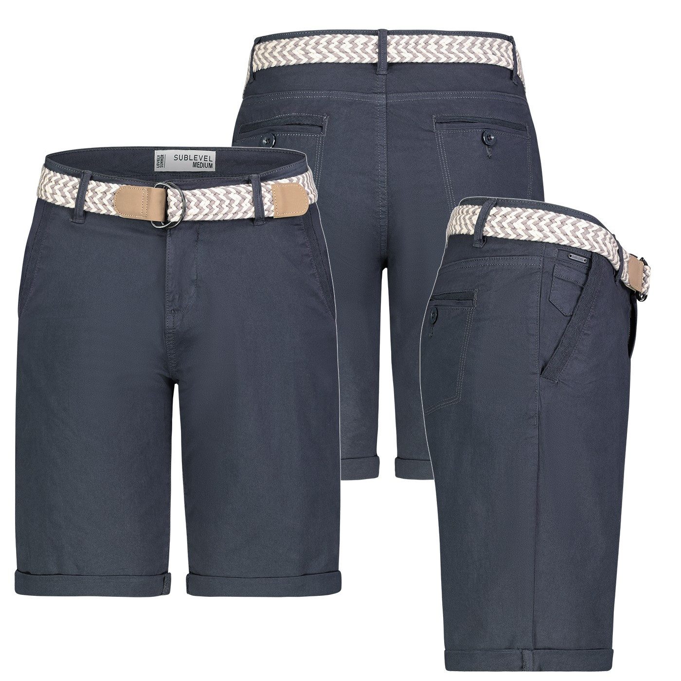 SUBLEVEL Bermudas Damen Short Bermuda kurze günstig online kaufen