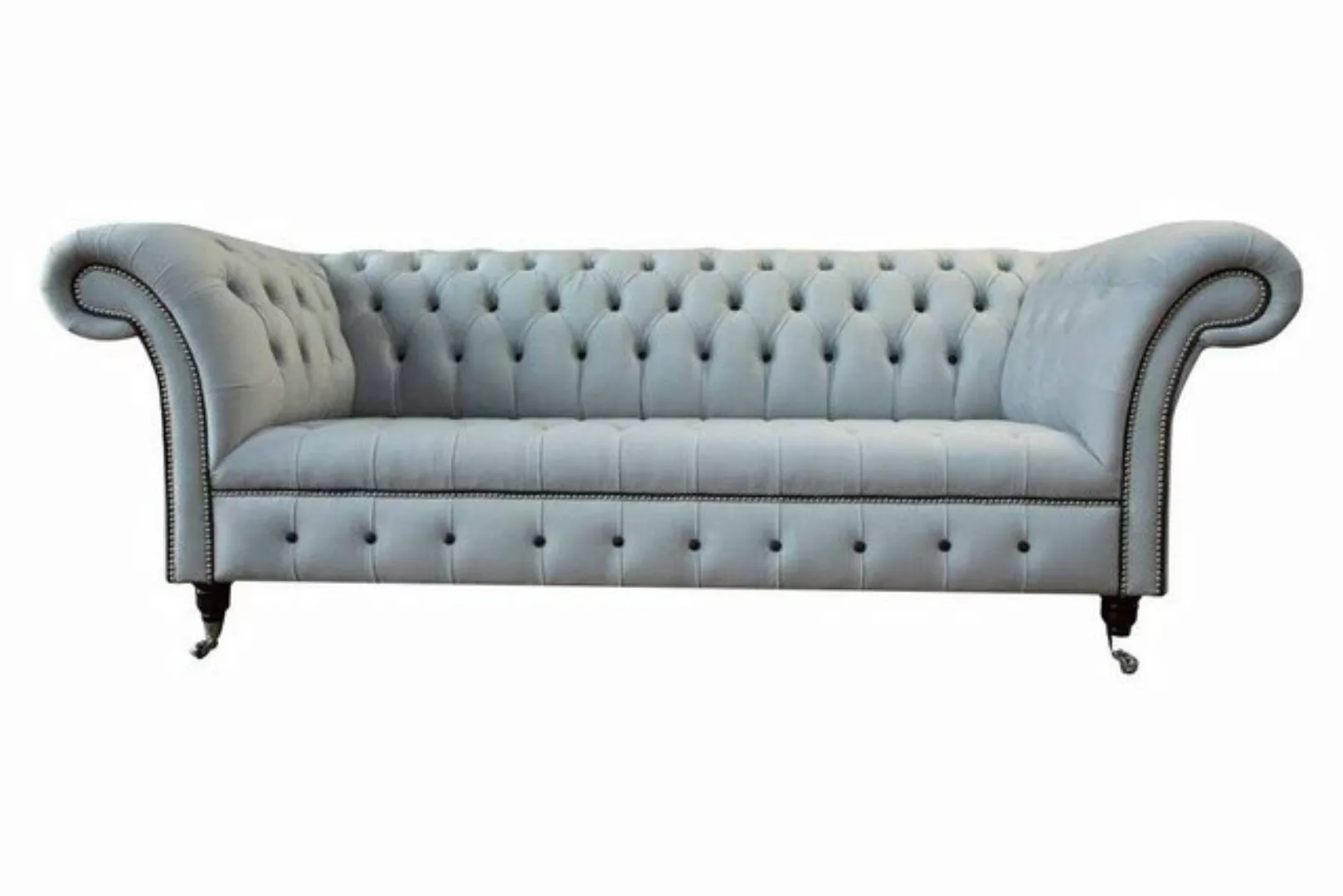 Xlmoebel Sofa Luxus Chesterfield 3-Sitzer Ledersofa Designer Neu Couch, Her günstig online kaufen