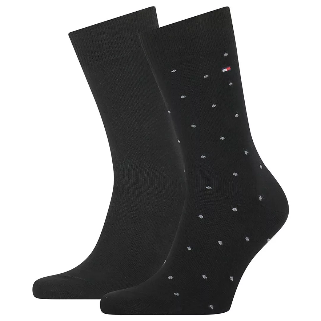 Tommy Hilfiger Seasonal Dot Socken 2 Paare EU 39-42 Black günstig online kaufen
