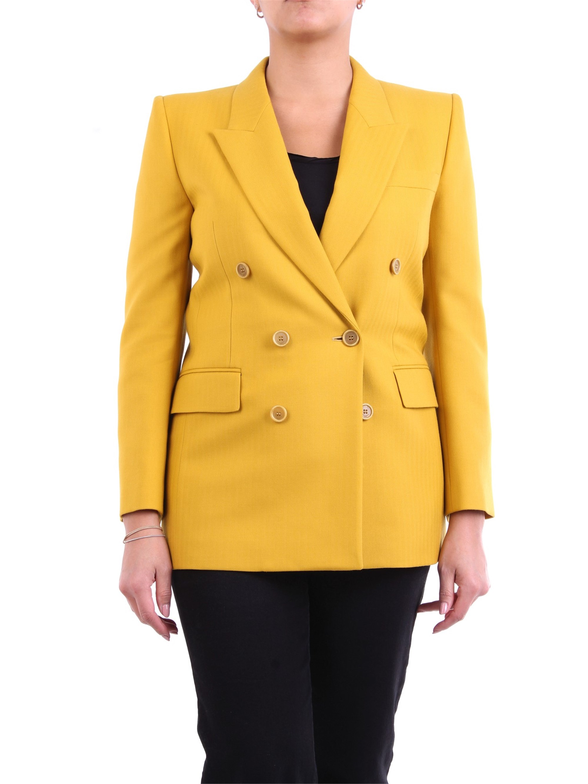 SAINT LAURENT Blazer Damen Ocker günstig online kaufen