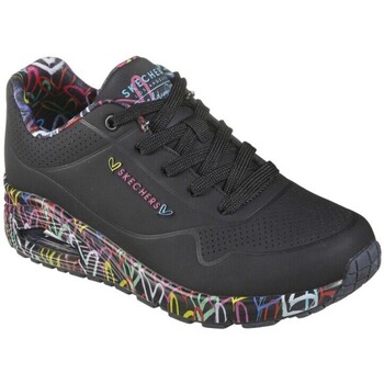 Skechers  Sneaker Schnürhalbschuh UNO-LOVING LOVE 155506-BBK günstig online kaufen