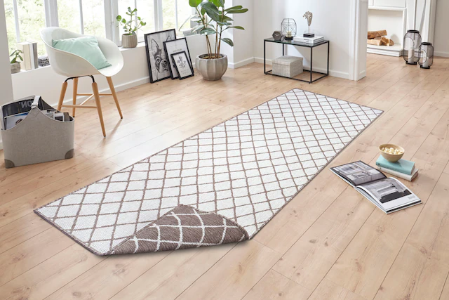 NORTHRUGS Teppich »Malaga Wendeteppich«, rechteckig, 5 mm Höhe, In-& Outdoo günstig online kaufen